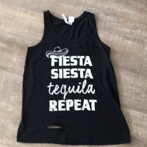 Back in stock ! Fiesta.siesta.tequila.repeat tank